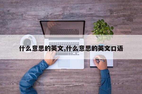 什么意思的英文,什么意思的英文口语